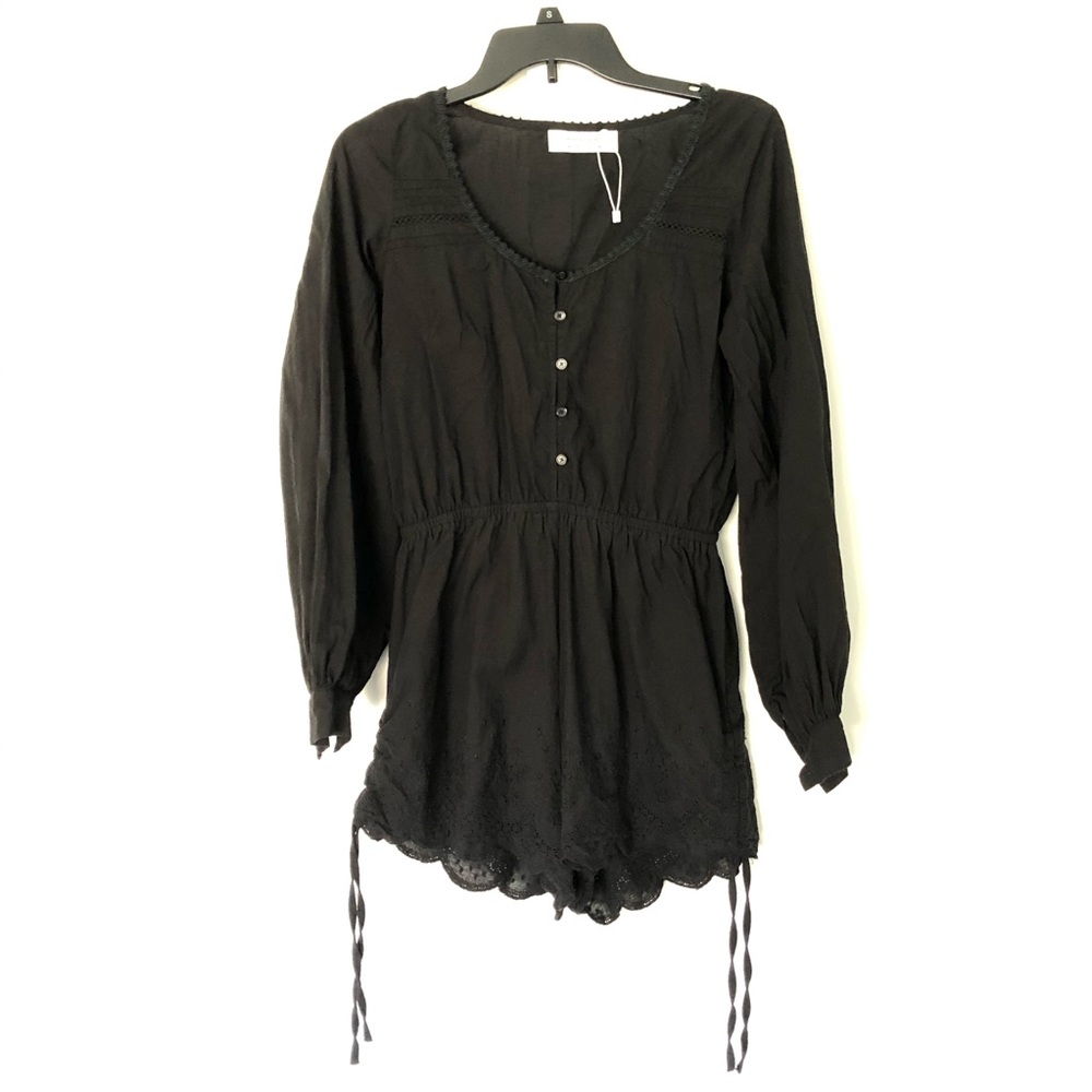 Aguste the label black romper Sz 4